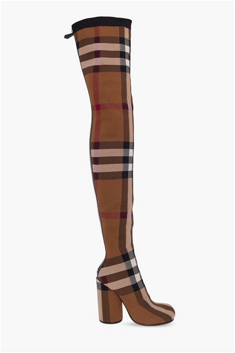 burberry over the knee boots